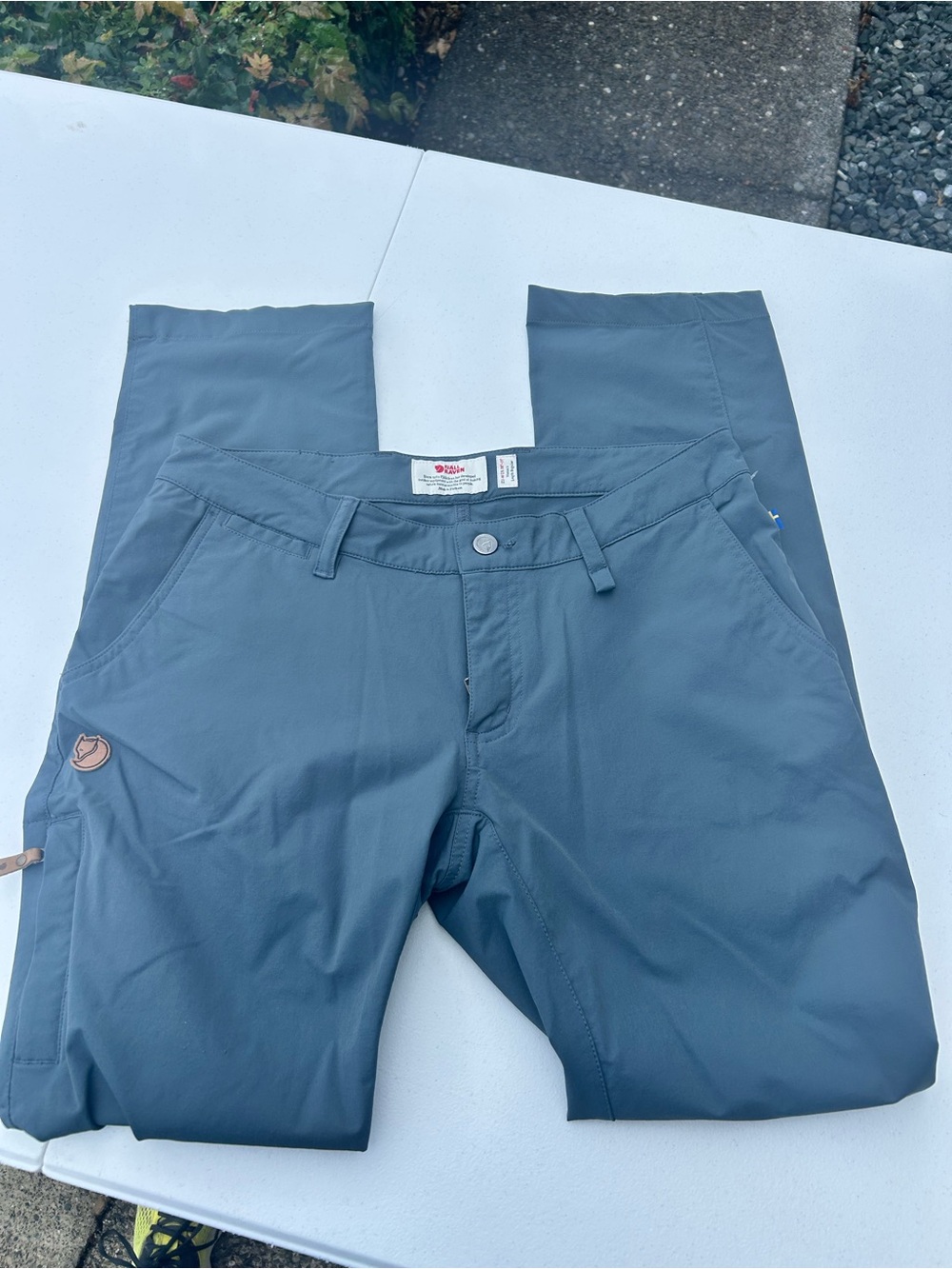 Fjallraven Slate-Gray Outdoor Cargo Pants new no tag